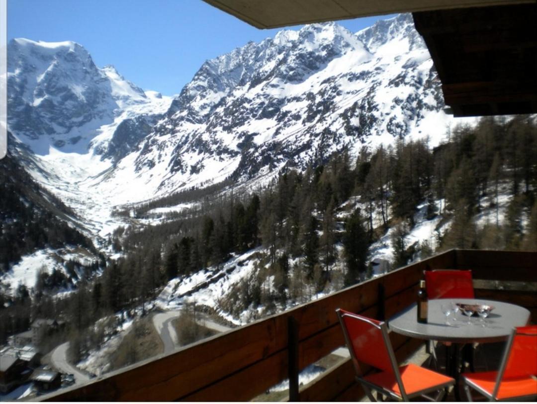 Le Panorama - Appartement 54 A Arolla Face Aux Montagnes A 150M Des Pistes Evolene Exterior photo